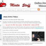 Miata Stuff Membership Web Site
